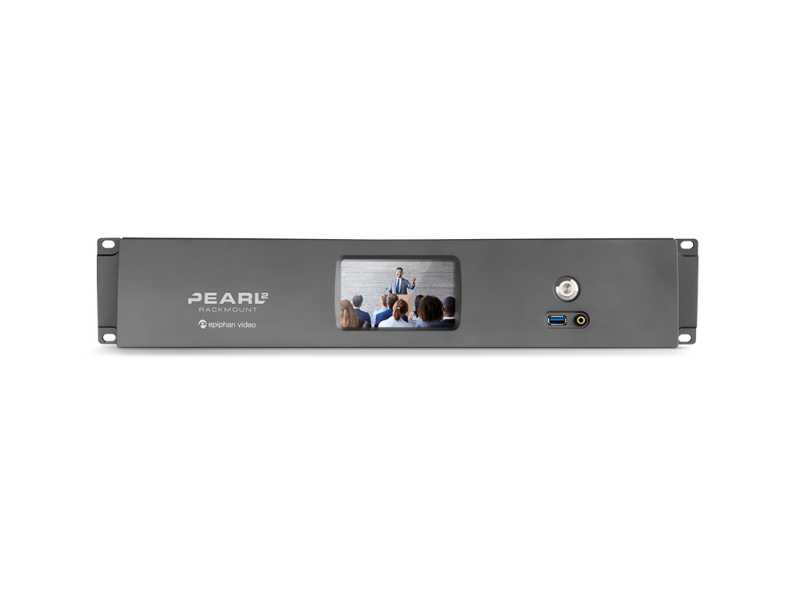 Epiphan Pearl-2 Rackmount; Streaming, Aufzeichnung und Live-Mischen